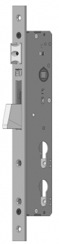 Insert lock with twin profile cylinder